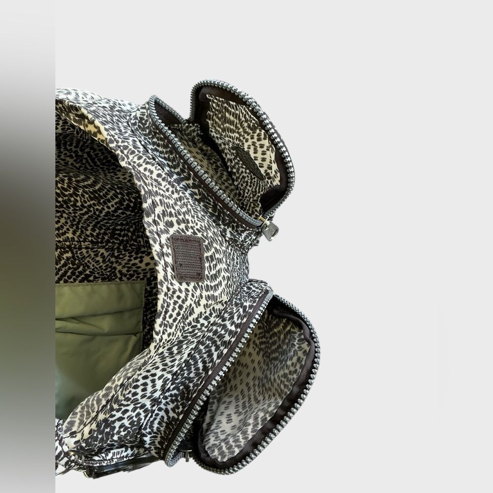 Kipling Backpack Firefly Small Leopard Print Bag - image 12